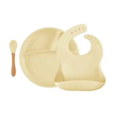 OiOi Blw Beslenme Seti Tabaklı Mellow Yellow