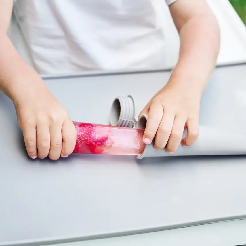 OiOi Buz Buz Dondurma Kalıbı 2li Aqua Green - Powder Grey - 2