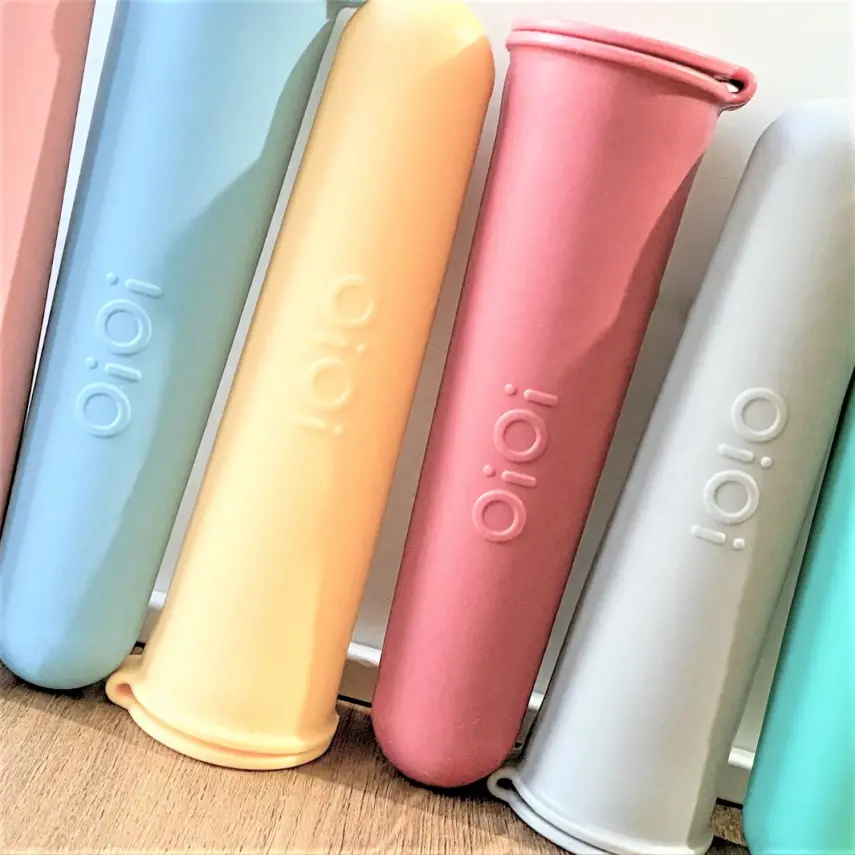 OiOi Buz Buz Dondurma Kalıbı 2li Aqua Green - Powder Grey - 3