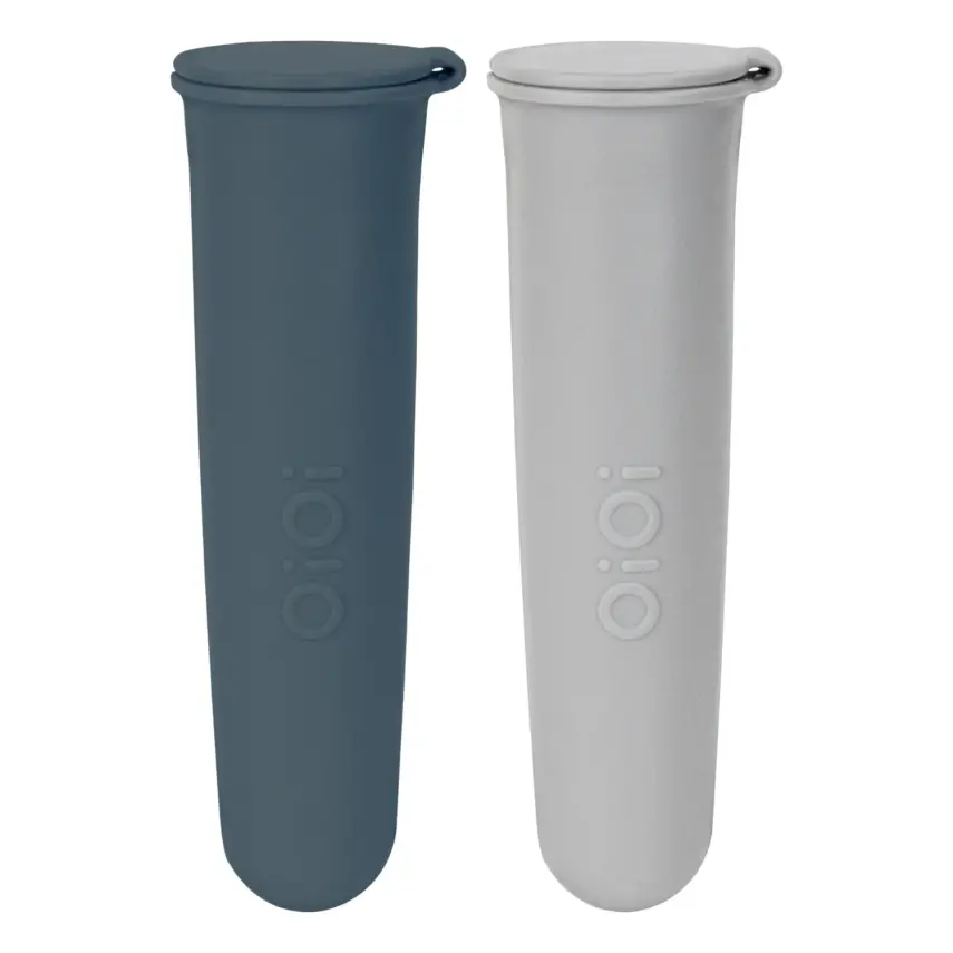 OiOi Buz Buz Dondurma Kalıbı 2li Deep Blue - Powder Grey - 1