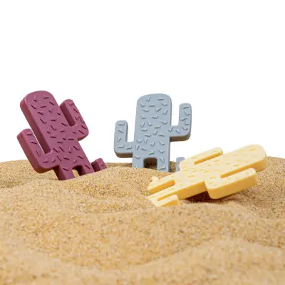 OiOi Kaktüs Diş Kaşıyıcı 3+ Ay Mellow Yellow - 3