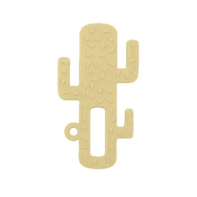 OiOi Kaktüs Diş Kaşıyıcı 3+ Ay Mellow Yellow