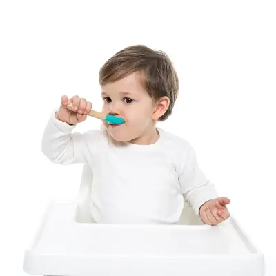 OiOi Mama Kaşığı 2li Powder Grey - Velvet Rose - 14