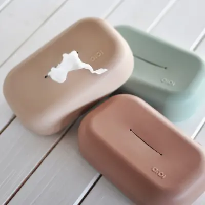 OiOi Mendil Kılıfı Bubble Beige - 9