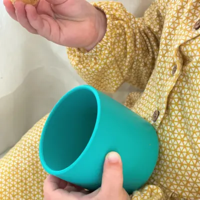 OiOi Mini Bardak Bubble Beige - 4