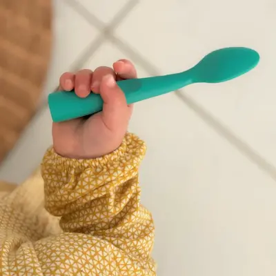 OiOi Nam Nam Mama Kaşığı Aqua Green - 14