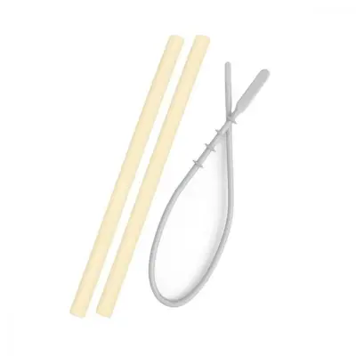 OiOi Pipet + Fırça 2li Mellow Yellow