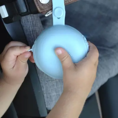 OiOi Pod Emzik Kılıfı Powder Grey - 7