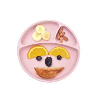 OiOi Porsiyon Vakumlu Mama Tabağı Pinky Pink - 17