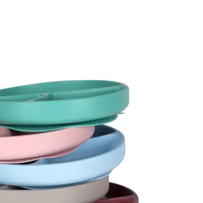 OiOi Porsiyon Vakumlu Mama Tabağı Pinky Pink - 9