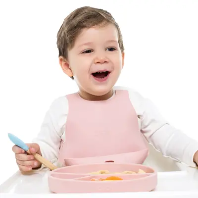 OiOi Porsiyon Vakumlu Mama Tabağı Pinky Pink - 6