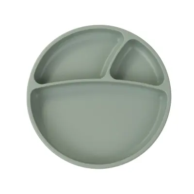 OiOi Porsiyon Vakumlu Mama Tabağı River Green