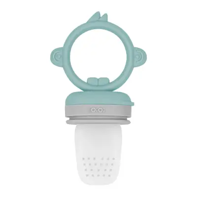 OiOi Püre Meyve Ve Sebze Alıştırıcı Aqua Green - Powder Grey