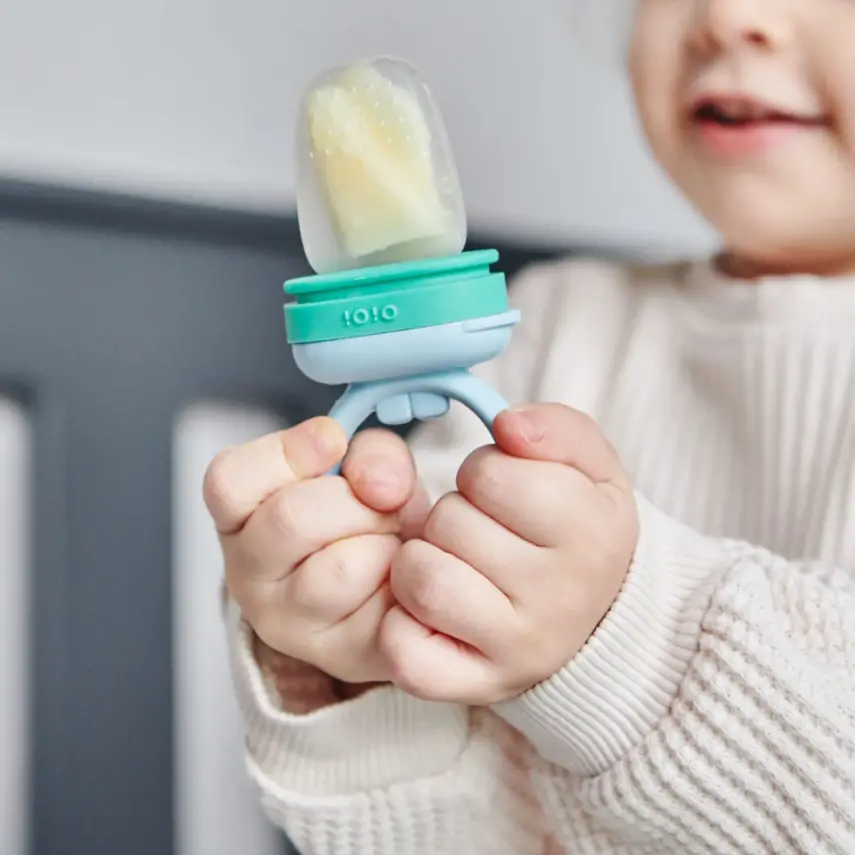 OiOi Püre Meyve Ve Sebze Alıştırıcı Mellow Yellow - Powder Grey - 4