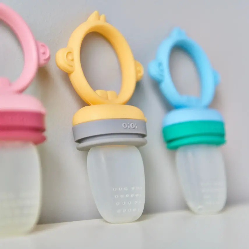 OiOi Püre Meyve Ve Sebze Alıştırıcı Mellow Yellow - Powder Grey - 7