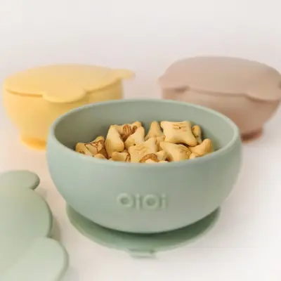 OiOi Vakumlu Mama Kasesi Kapaklı Powder Grey - 6