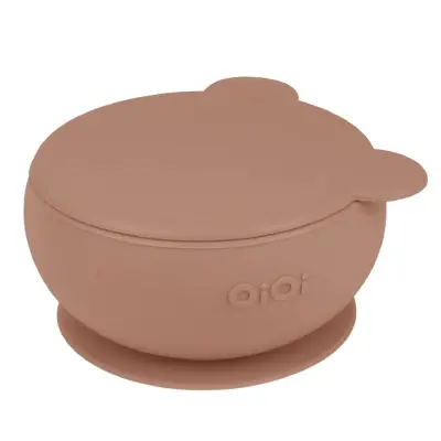 OiOi Vakumlu Mama Kasesi Kapaklı Woody Brown - 2