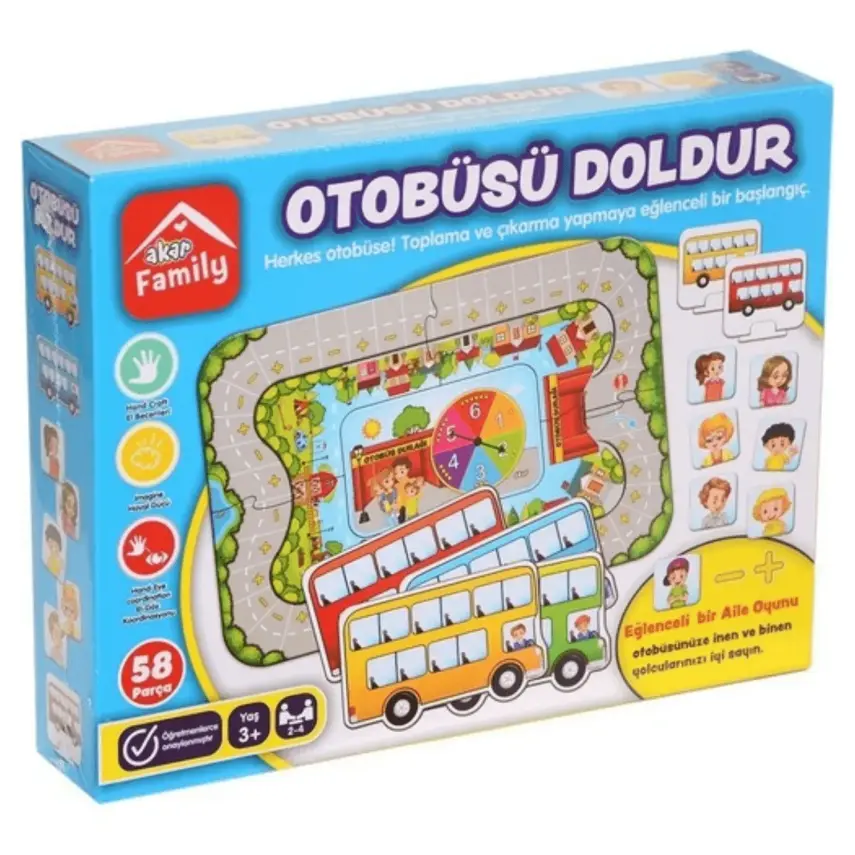 Otobüsü Doldur Kutu Oyunu - 2