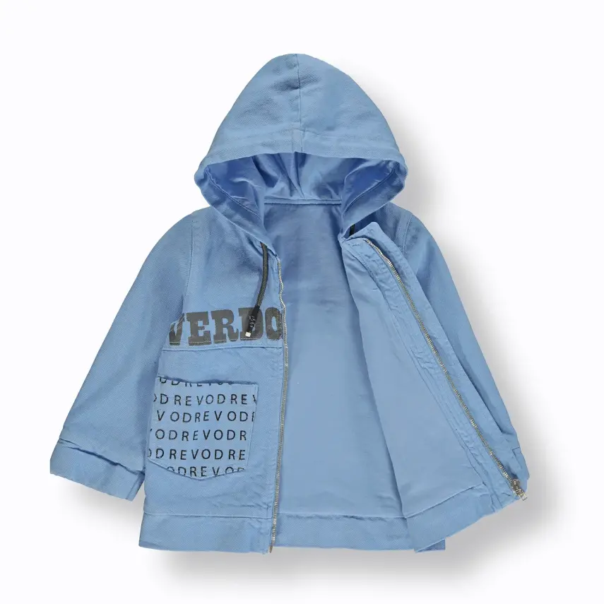 Overdo Erkek Ceket Astarlı Ham Kot Mavi - 1