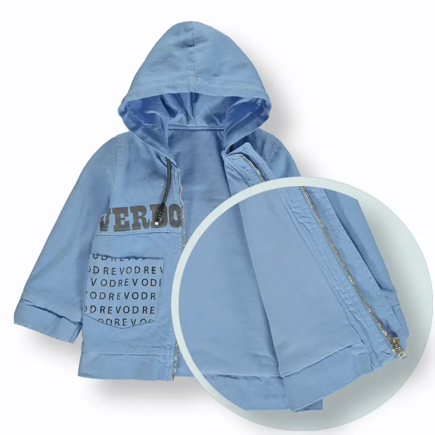 Overdo Erkek Ceket Astarlı Ham Kot Mavi - 5