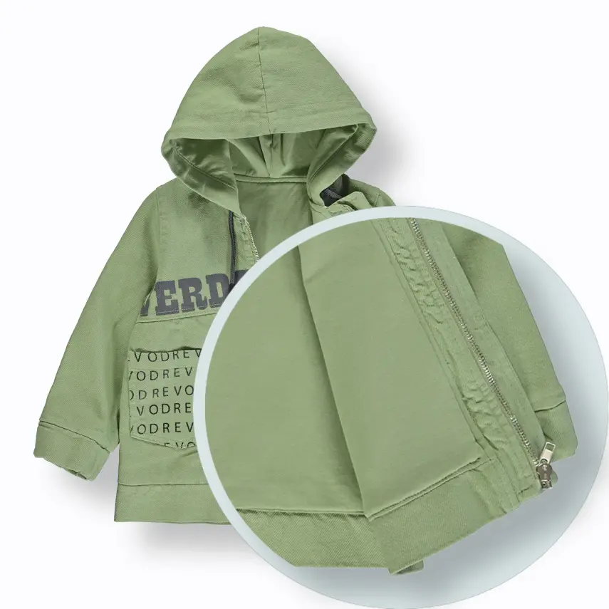 Overdo Erkek Ceket Astarlı Ham Kot Yeşil - 2