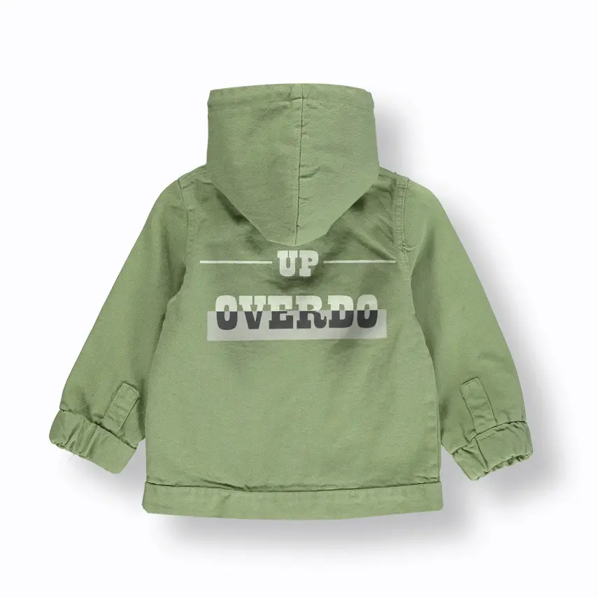 Overdo Erkek Ceket Astarlı Ham Kot Yeşil - 3