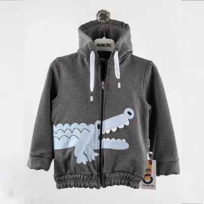 Overdo Erkek Ceket Timsah NakışlıT Füme - 5