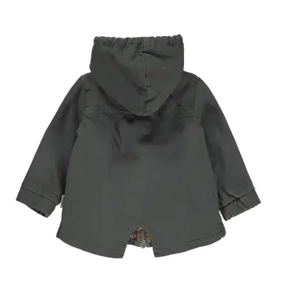 Overdo Kız Ceket Kapüşonlu Renkli Haki - 3