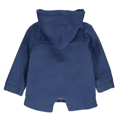 Overdo Kız Ceket Kapüşonlu Renkli İndigo - 6