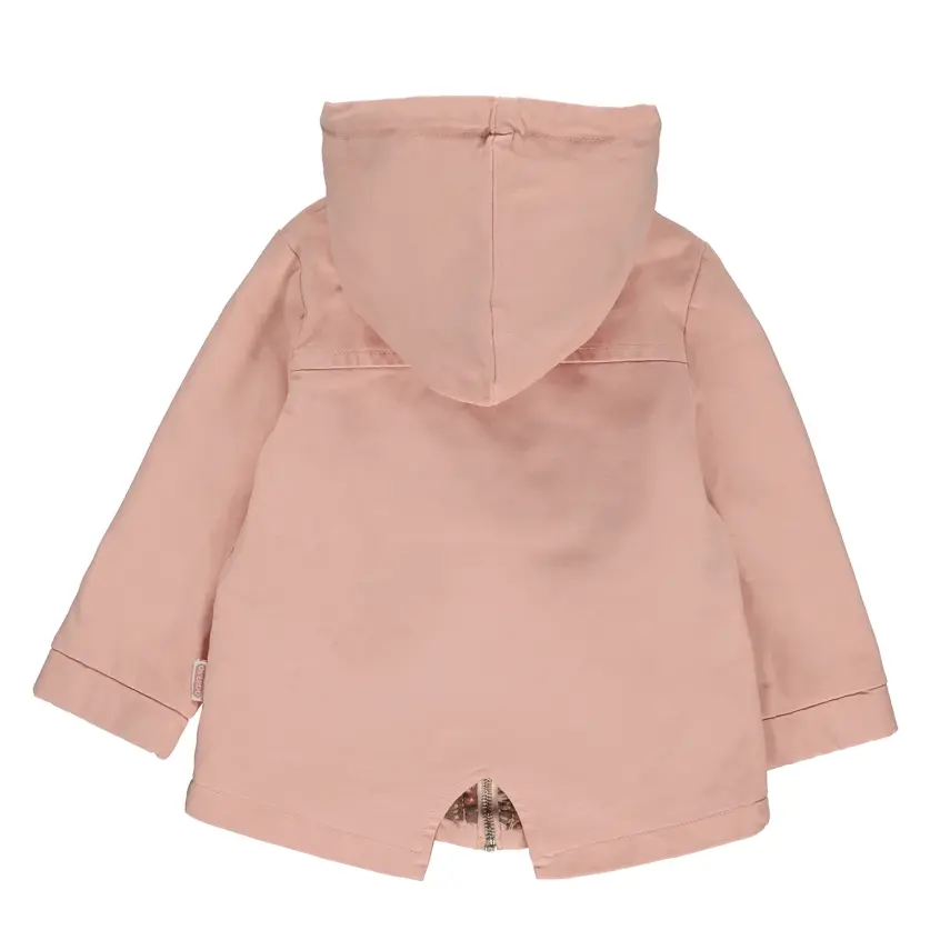 Overdo Kız Ceket Kapüşonlu Renkli Pembe - 2