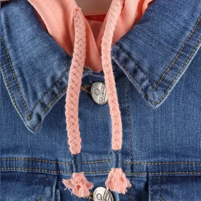 Overdo Kız Ceket Zürafa Kot Somon - 4