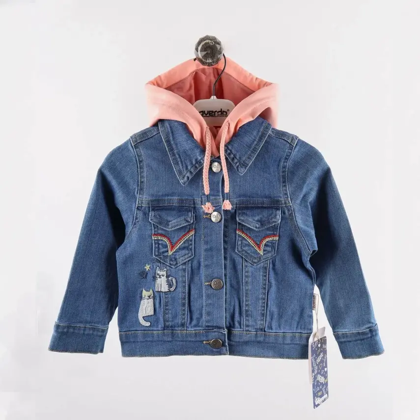 Overdo Kız Ceket Zürafa Kot Somon - 2