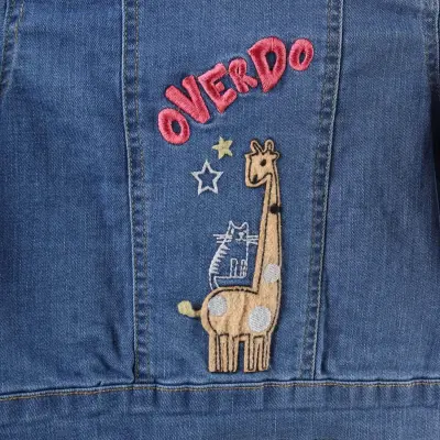 Overdo Kız Ceket Zürafa Kot Somon - 5