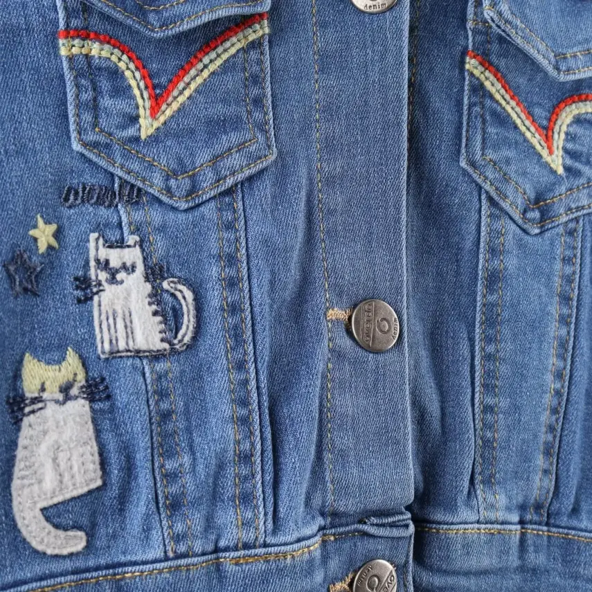 Overdo Kız Ceket Zürafa Kot Somon - 6