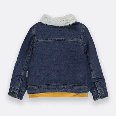 Overdo Unisex Ceket Kapüşonlu Welsoft Kot Sarı - 20