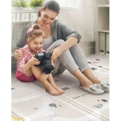 Parklon Katlanabilir Oyun Matı Remang Beige 200x140*1 cm - 5