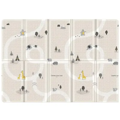 Parklon Katlanabilir Oyun Matı Remang Beige 200x140*1 cm