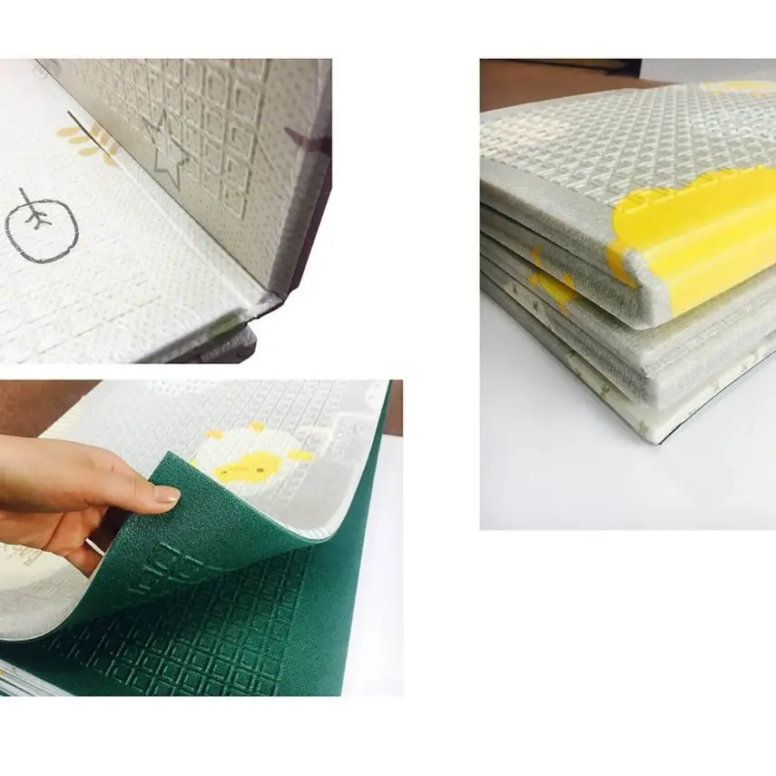 Parklon Mutlu Seyehat Katlanabilir Bebek Oyun Halısı 140x200x1 cm - 8