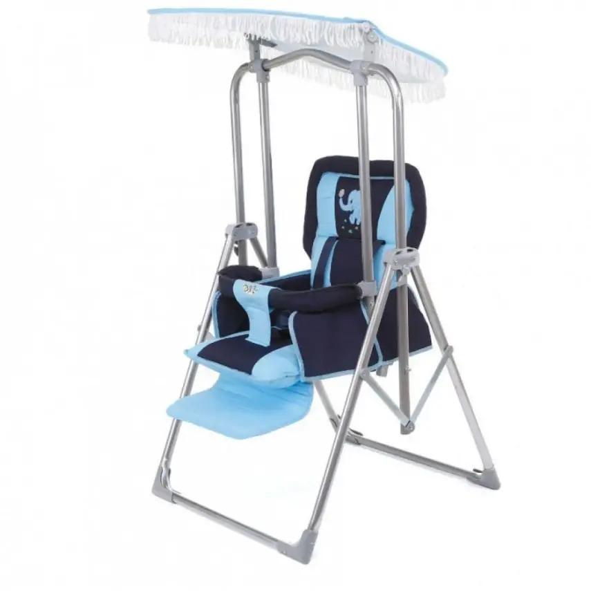 Pasha Baby Lüks Salıncak Lacivert - Mavi - 3