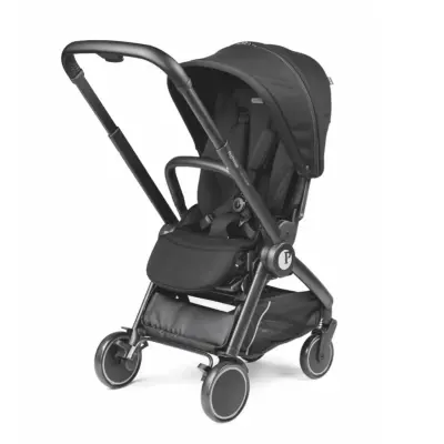 Peg Perego City Loop Çift Yönlü Tek Elle Katlanabilir Bebek Arabası True Black - 2