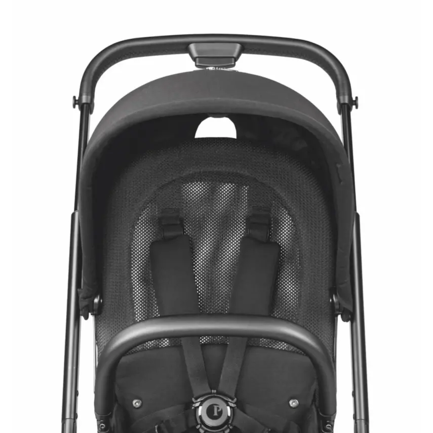 Peg Perego City Loop Çift Yönlü Tek Elle Katlanabilir Bebek Arabası True Black - 7