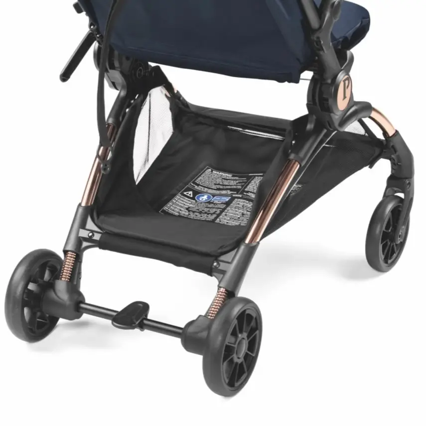 Peg Perego Volo Ultra Hafif Kompakt Kabin Bebek Arabası Blue Shine - 4