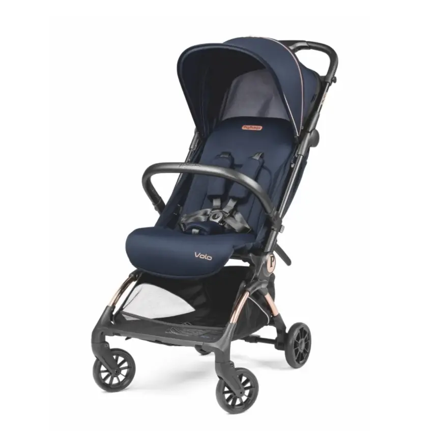 Peg Perego Volo Ultra Hafif Kompakt Kabin Bebek Arabası Blue Shine - 1