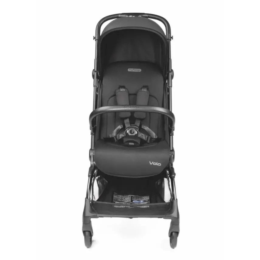 Peg Perego Volo Ultra Hafif Kompakt Kabin Bebek Arabası True Black - 5