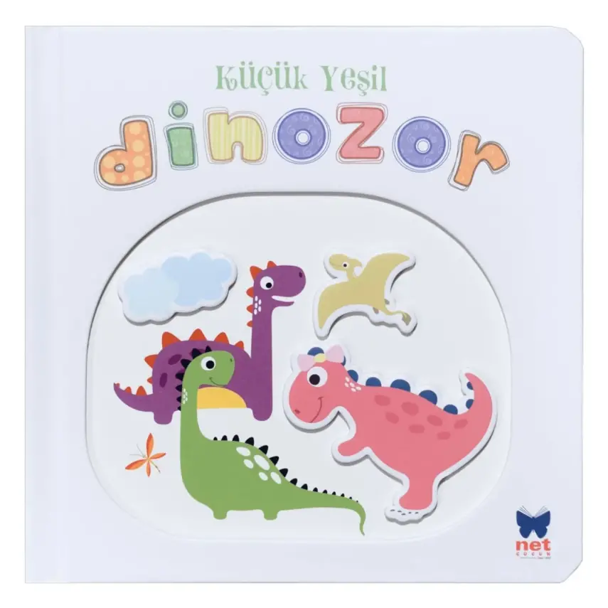 Pencereli Dokun Hisset-Küçük Yeşil Dinozor - 1