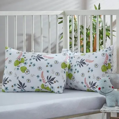 Penye Bebek Çarşaf Ve Yastık Kılıfı Jungle 60*120 - 2
