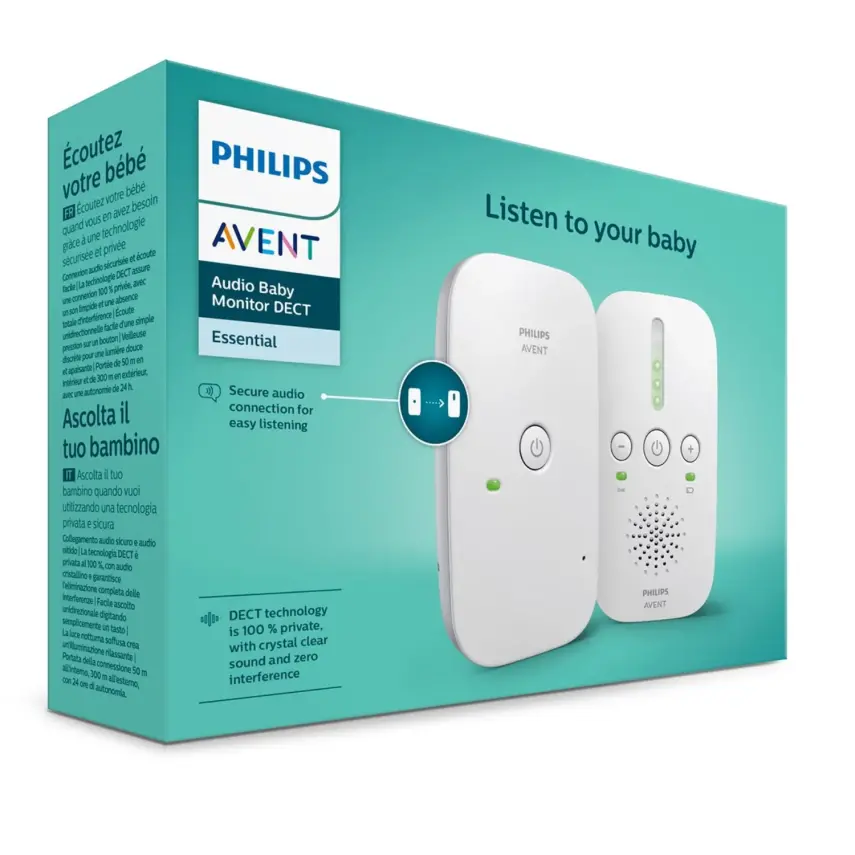 Philips Avent  Dect Bebek Telsizi SCD502/26 - 3