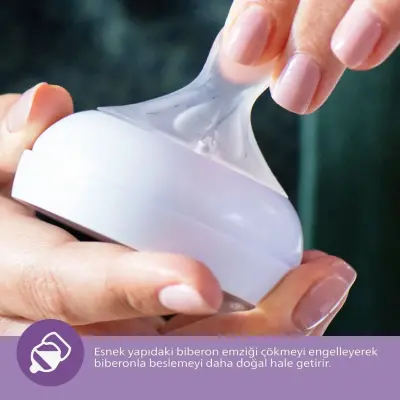 Philips Avent Doğal Tepkili Biberon Emziği 2li 1 Numara 0 Ay - 23