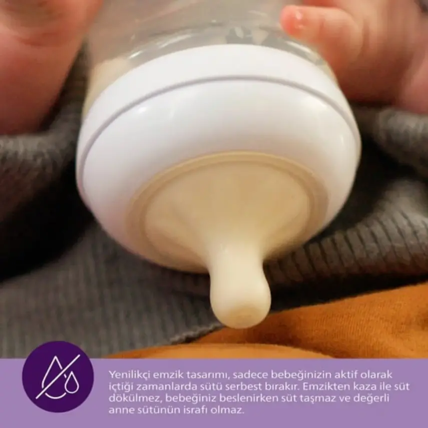 Philips Avent Doğal Tepkili Biberon Emziği 2li 2 Numara 0+ Ay - 8