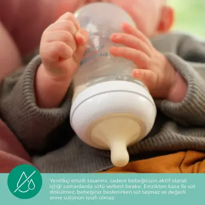 Philips Avent Doğal Tepkili Cam Biberon 120ml 0+ Ay - 11